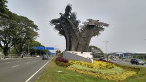 Lansekap Terminal 3 - Bandara Soekarno Hatta