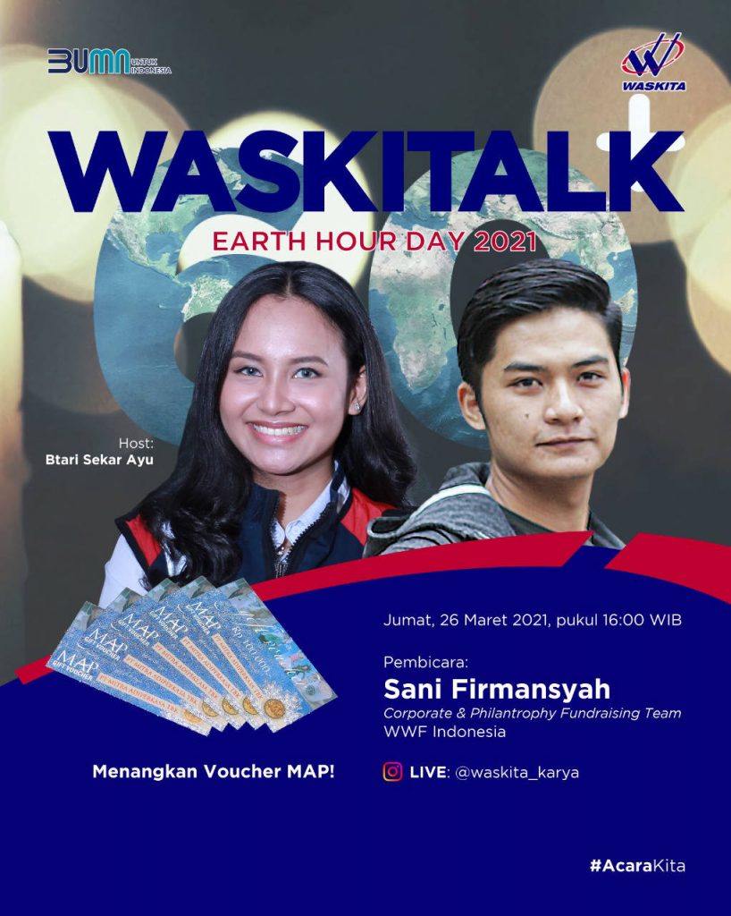 Waskitalk Earth Hour Day 2021